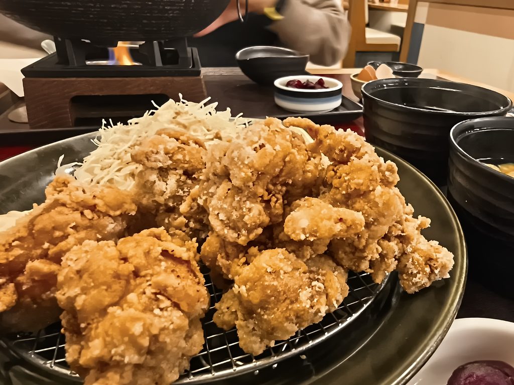 華屋与兵衛の竜田揚げ