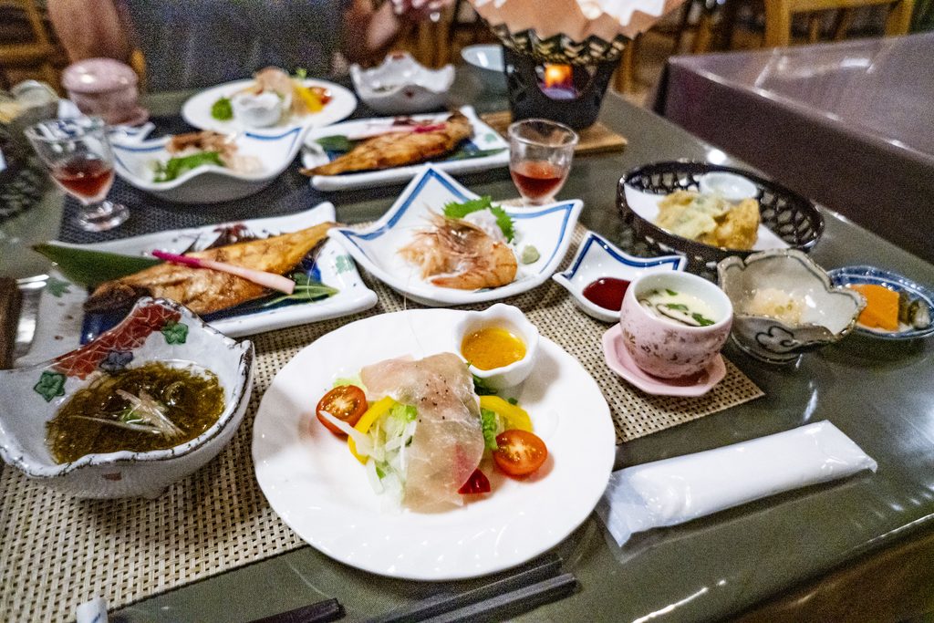 礼文島 花しん 朝食