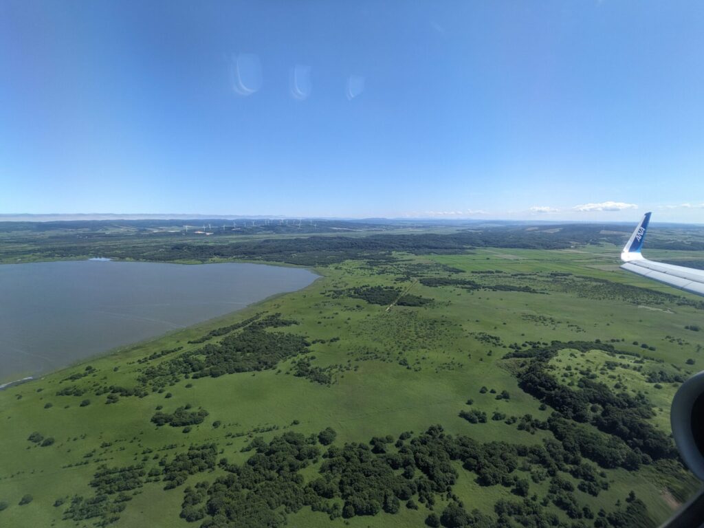 北海道上空