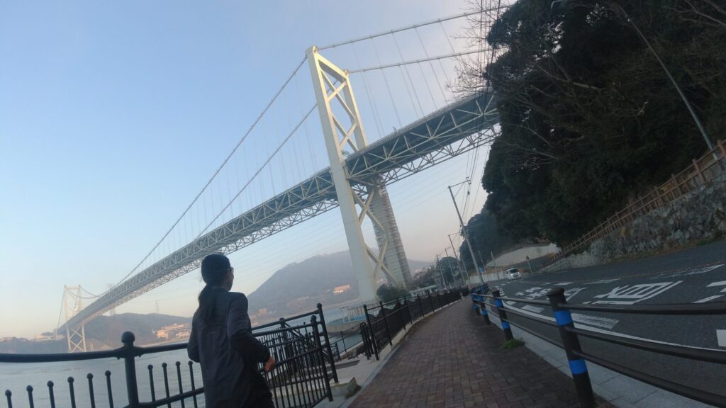 門司港の朝ラン